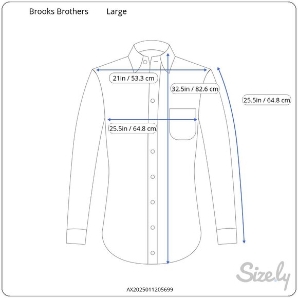 Brooks Brothers Men's Yellow & Blue Checkered Button-Down Shirt Large All Cotton - Picture 8 of 8